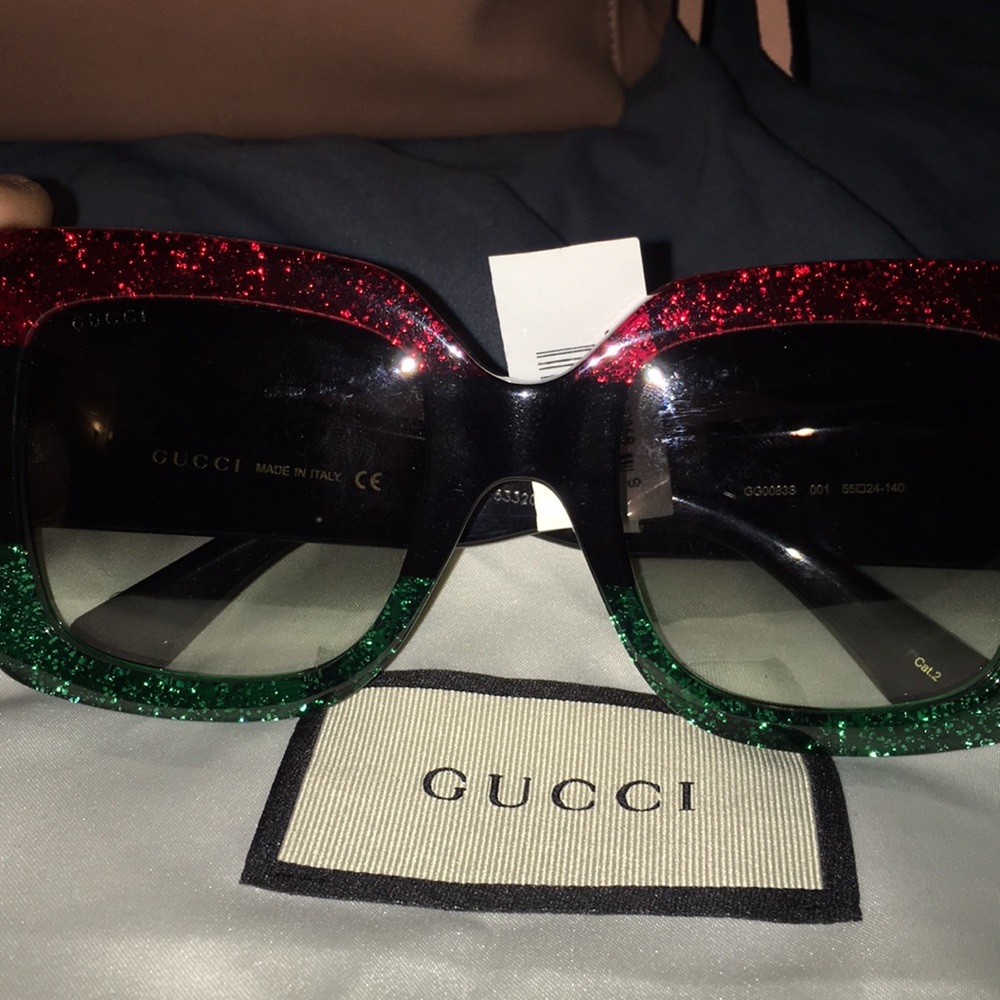 Big Gucci glasses
